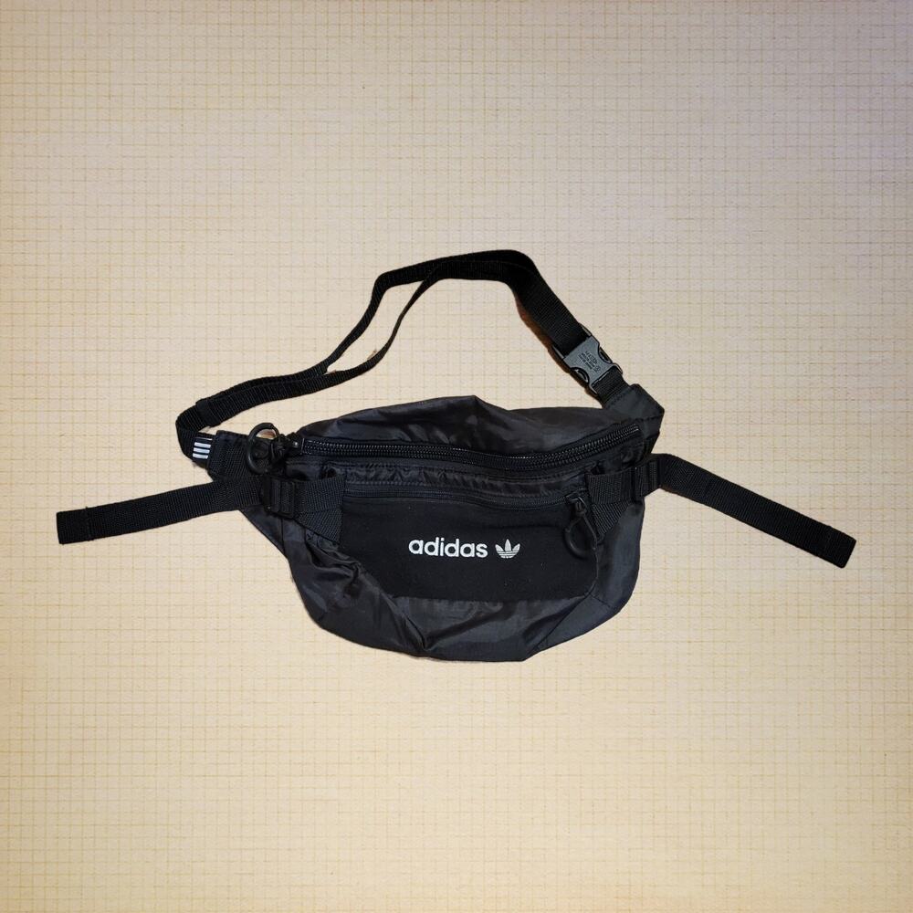 Adidas Waist Bag Original Premium Adjustable Black